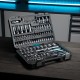 Набор инструментов, 1/4", 1/2", CrV, 120 зубьев, 109 предметов Gross
