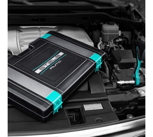 Набор инструментов, 1/4", 1/2", Cr-V, S2, усиленный кейс, 119 предметов Stels
