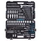 Набор инструментов, 1/2", 3/8", 1/4", CrV, 120 зубьев, 216 предметов Gross