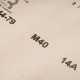 Шкурка на тканевой основе, зернистость № 0, 800 мм х 30 м, "БАЗ"