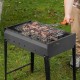 Решетка гриль 300 х 400 мм, хромированная Camping Palisad
