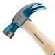 Молоток-гвоздодер, 450 г, угол 45, магнит, обрезиненная рукоятка American hickory GROSS
