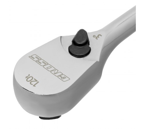 Ключ-трещотка 1/2", CrV, 120 зубьев, цельнометаллический, хром Gross
Ключ-трещотка 1/2", CrV, 120 зубьев, цельнометаллический, хром Gross