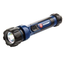 Фонарик светодиодный, противоударный, влагозащищенный, 1 яркий Led, 2 х АА Stern
