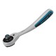 Набор торцевых головок, трещотка 120 зубьев, 1/2", CrV, 36 предметов Gross
