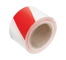 Лента сигнальная, 75 мм х 150 м Sparta
