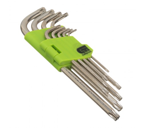 Набор ключей имбусовых Tamper-Torx , 9 шт: ТТ10-ТТ50.45x, закаленные, удлиненные, никель Сибртех
Набор ключей имбусовых Tamper-Torx , 9 шт: ТТ10-ТТ50.45x, закаленные, удлиненные, никель Сибртех