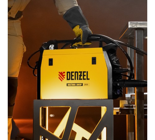 Аппарат инвертор. полуавтомат. сварки MultiMIG-200DP Synergy Double Pulse, 200 А, ПВ 80% Denzel
Аппарат инвертор. полуавтомат. сварки MultiMIG-200DP Synergy Double Pulse, 200 А, ПВ 80% Denzel