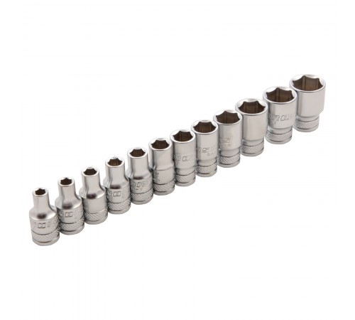 Набор инструментов, 1/4", 1/2", CrV, 120 зубьев, 115 предметов Gross
