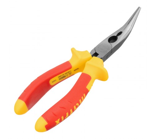 Длинногубцы изогнутые Insulated, 160 мм, двухкомпонентные рукоятки Matrix Professional
Длинногубцы изогнутые Insulated, 160 мм, двухкомпонентные рукоятки Matrix Professional