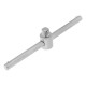 Набор торцевых головок с трещоткой, 1/2" и 1/4", 68 предметов Stels
