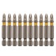 Бита PH2х50, сталь S2, шестигранный профиль, 10 шт. Е 6,3 Denzel