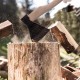 Топор кованный, в сборе, 890/1200 г, деревянное топорище, 500 мм, АО,