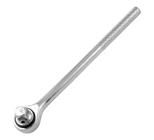 Ключ-трещотка 1/2", 45 зубьев, с переключателем, хром Sparta
