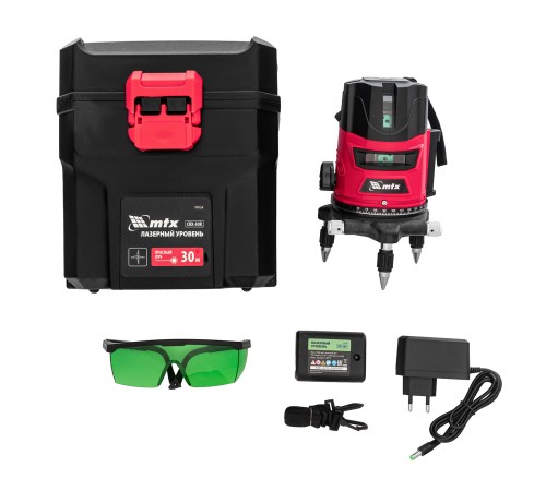 Лазерный уровень CRL-30G, 30 м, зеленый луч, акк. Li 2400 mah, резьба 5/8" MTX
Лазерный уровень CRL-30G, 30 м, зеленый луч, акк. Li 2400 mah, резьба 5/8" MTX