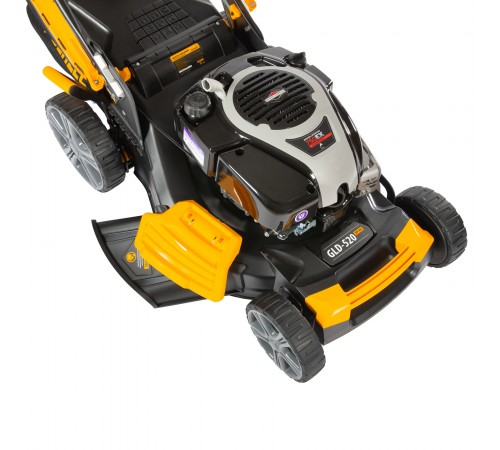 Газонокосилка бензиновая GLD-520SP-BS, 163 см3, Briggs Stratton, ширина 52 см, привод, 60 л Denzel
Газонокосилка бензиновая GLD-520SP-BS, 163 см3, Briggs Stratton, ширина 52 см, привод, 60 л Denzel