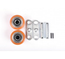 8 Подвилочные колёса в сборе для самоходной тележки EPT (Double PU Loading Wheel ASY. 30101025)