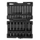 Набор бит HEX, Torx , SPLine, хвостовик-шестигранник 1/2, CrV, 42 шт. Stels
