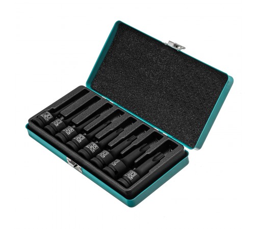Набор ударных торцевых головок Torx 1/2", в кейсе, 8 шт. Stels
Набор ударных торцевых головок Torx 1/2", в кейсе, 8 шт. Stels