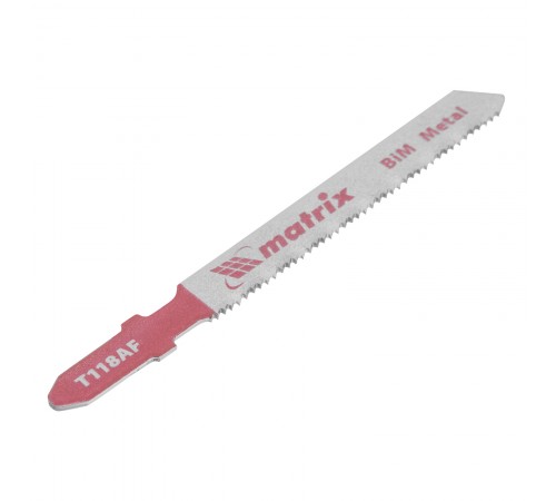 Полотна для электролобзика по металлу, 3 шт, T118AF, 55 х 1.2 мм, Bimetal Matrix Professional
