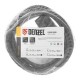 Шнур сетевой Energy Series, ПВС, 3 м, 3 x 1,5 мм, с неразборной вилкой, черный, Denzel
