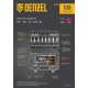 Набор инструментов, 1/2", 1/4", CrV, S2, пластиковый кейс, 109 предметов Denzel