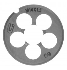 Плашка М14 х 1.5 мм Сибртех

