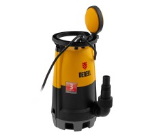 Дренажный насос для чистой и грязной воды DP-600S, 600 Вт, напор 7 м, 13000 л/ч Denzel
