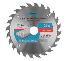 Пильный диск по дереву 210 x 32/30 x 24Т Gross
