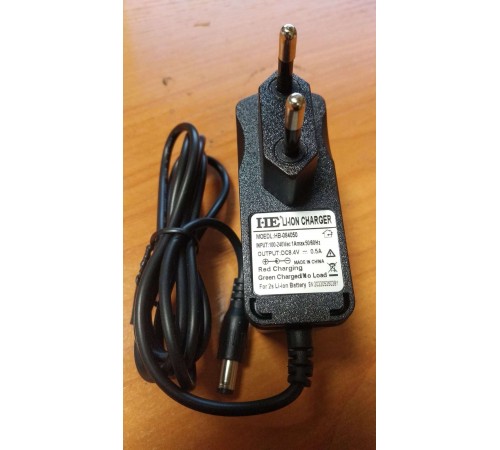 Зарядное устройство HB-084050 для тележек CW 8,4V/0,5A (Charger) горизонтальное
Зарядное устройство HB-084050 для тележек CW 8,4V/0,5A (Charger) горизонтальное