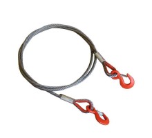 Буксир канатный TOR БТК 30,0 т 4,0 м опрессовка (крюк-крюк)

