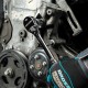 Ключ-трещотка 1/2", CrV, 120 зубьев, цельнометаллический, хром Gross