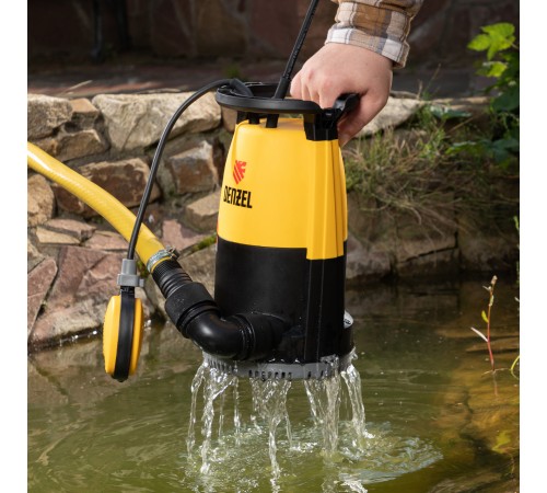 Дренажный насос для чистой и грязной воды DP450S, 450 Вт, напор 6 м, 12000 л/ч Denzel
Дренажный насос для чистой и грязной воды DP450S, 450 Вт, напор 6 м, 12000 л/ч Denzel