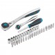 Набор инструментов, 1/4", 1/2", CrV, 120 зубьев, 101 предмет Gross