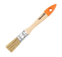 Кисть плоская Slimline 3/4" (20 мм) натуральная щетина, деревянная ручка Sparta
