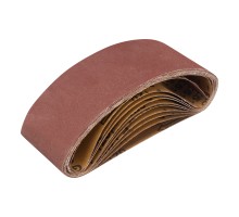 Лента абразивная бесконечная, P 120, 75 х 457 мм, 10 шт Matrix
