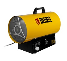 Газовая тепловая пушка GHG-15i, 15 кВт, цифровой термостат, пропан-бутан Denzel
