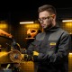 Очки защитные открытые, поликарбонатные, прозрачная линза, 2х комп.дужки Denzel