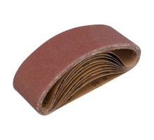 Лента абразивная бесконечная, P 80, 75 х 533 мм, 10 шт Matrix
