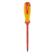 Отвертка Insulated, SL6.5 x 150 мм, CrMo, до 1000 В, двухкомпонентная рукоятка Matrix Professional