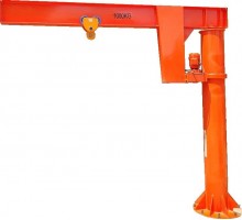 Кран консольный TOR JIB 5000 кг 3х3 м поворотный 360° с электроприводом
