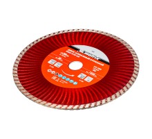 Диск алмазный, отрезной Turbo, 200 х 22.2 мм, сухая резка Matrix Professional
