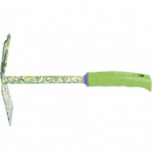 Мотыжка комбинированная, 70 х 300 мм, стальная, пластиковая рукоятка, Flower Green, Palisad
