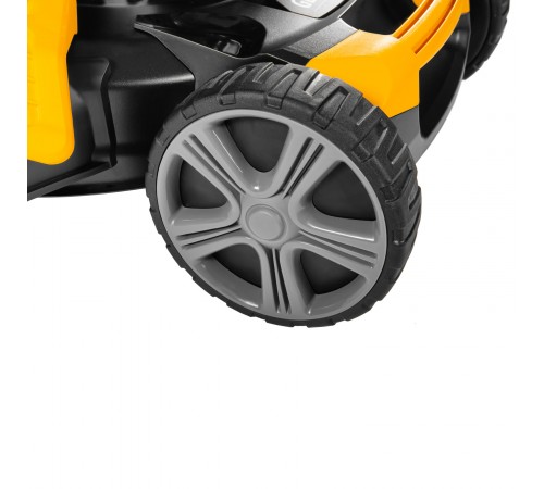 Газонокосилка бензиновая GLD-520SP-BS, 163 см3, Briggs Stratton, ширина 52 см, привод, 60 л Denzel
Газонокосилка бензиновая GLD-520SP-BS, 163 см3, Briggs Stratton, ширина 52 см, привод, 60 л Denzel