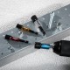 Набор бит с торцевыми головками 8, 10,12, 13 мм, магнит. Nut-Driver, S2 Gross
