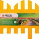 Забор декоративный "Романтика", 28 х 300 см, желтый, Palisad

