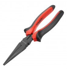 Длинногубцы прямые Black Nickel, 200 мм, двухкомпонентные рукоятки Matrix
