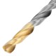 Набор сверл по металлу, 2-8мм, Р6М5К8-TiN, Golden Tip, 6 шт Denzel
