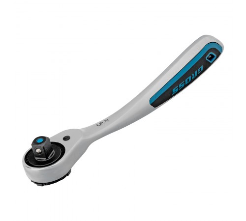 Набор торцевых головок, трещотка 120 зубьев, 1/2",3/8”, CrV, 36 предметов Gross

