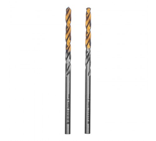 Сверло спиральное по металлу 3 x 60 мм, Р6М5, Golden Tip , 2шт. Denzel
Сверло спиральное по металлу 3 x 60 мм, Р6М5, Golden Tip , 2шт. Denzel